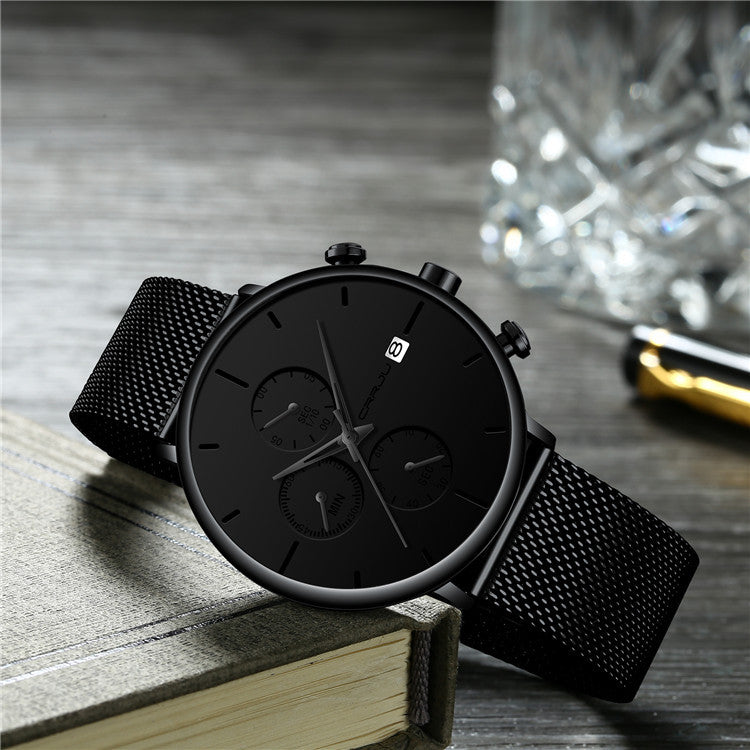 Reloj elegance black resistente al agua