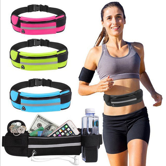 Sports fanny pack with pocket 