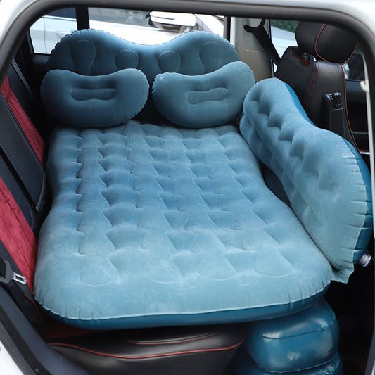 Inflatable mattress for car