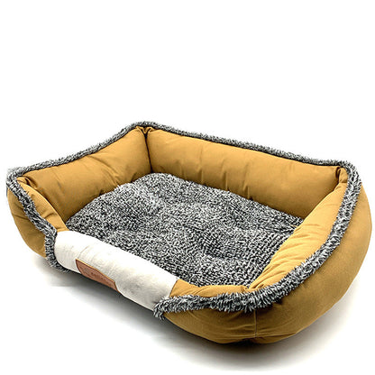 Cómoda cama para mascotas (lavable)