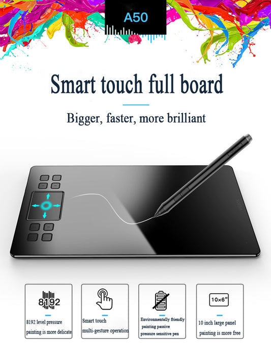 A50 Electronic Drawing Tablet