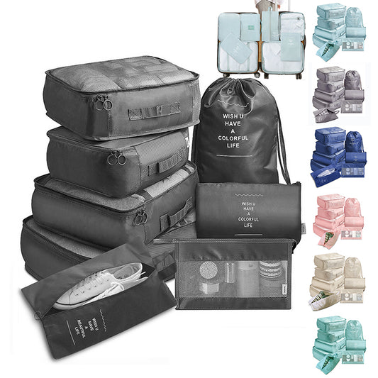 8 Piece Set Luggage Divider Bag for Travel