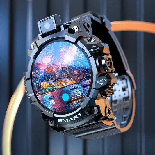 Smart watch with HD screen and camera