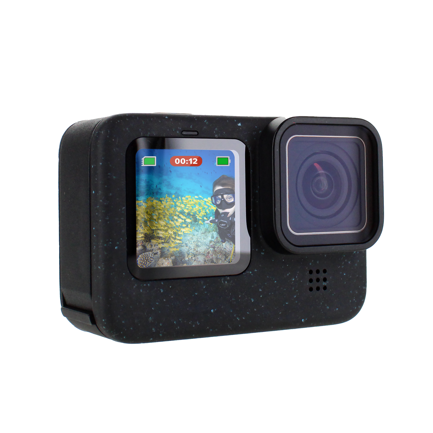 GoPro HERO 12 - Cámara de acción resistente al agua + Tarjeta de 64 GB y kit de accesorios de 50 piezas