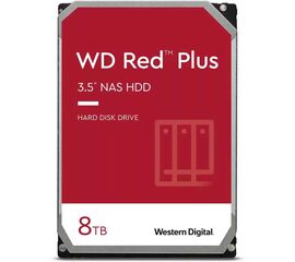  Жесткий диск WD Original SATA-III 8Tb WD80EFBX NAS Red Plus (7200rpm) 256Mb 3.5" 