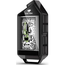  Автосигнализация Scher-Khan SCKH-M10-1.0 с обратной связью + дист. запуск брелок с ЖК дисплеем 