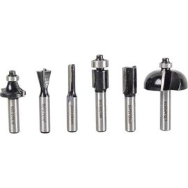  Набор фрез по дереву Вихрь 73/10/6/20 6шт (хвостовик 8мм), кейс 