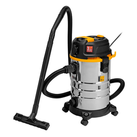  Строительный пылесос Denzel RVC30 28203 1400 Вт, бак 30 л, шланг 3 м, розетка с автосинхр 
