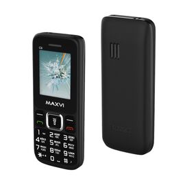  Мобильный телефон Maxvi C3i Black без З/У 