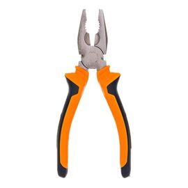  Плоскогубцы Вихрь 73/6/3/7 180мм никелированные, двухкомпонентные рукоятки 