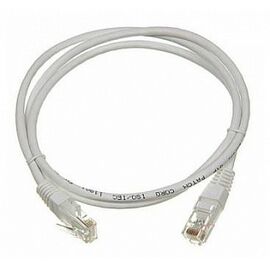  Патч-корд медный Lanmaster UTP LAN-PC45/U5E-0.5-GY серый вилка RJ-45-вилка RJ-45 кат.5е 0.5м LSZH 