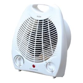  Тепловентилятор ECOSTAR Rush EFH-R2000DS-WT, 2000Вт, с термостатом, 3 режима, белый 