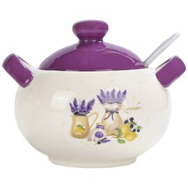  Горшочек для сыпучих продуктов с ложкой BACKMAN BM-0613-01 Grace 380мл 