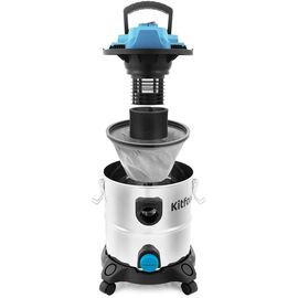  Пылесос Kitfort KT-548 голубой/серебристый 