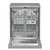  Посудомоечная машина Gorenje GS643D90X серый 