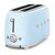  Тостер SMEG TSF02PBEU голубой 