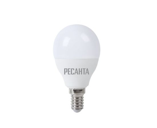  Лампа светодиодная Ресанта LL-R-G45-7W-230-4K-E14 