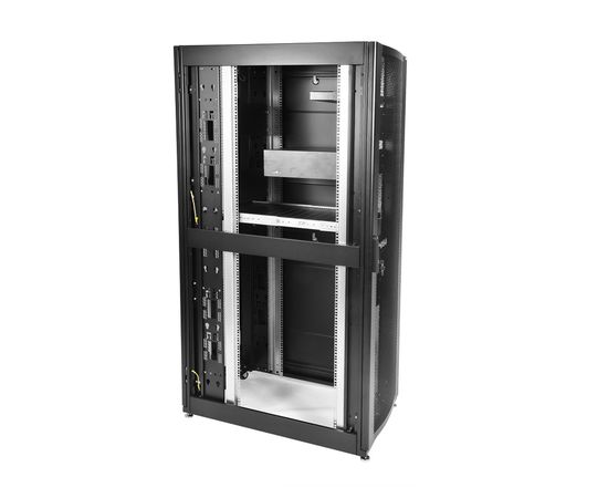  Шкаф серверный ЦМО ШТК-СП-42.8.12-48АА-9005 напольный 42U 800x1190мм пер.дв.перфор. 