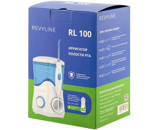  Стационарный ирригатор Revyline RL 100 белый 