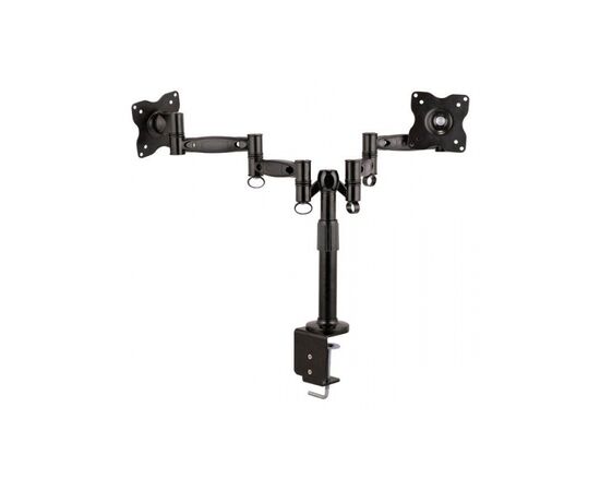  Кронштейн для мониторов ЖК Kromax OFFICE-3 серый 15"-32" макс.12кг настольный поворот и наклон 