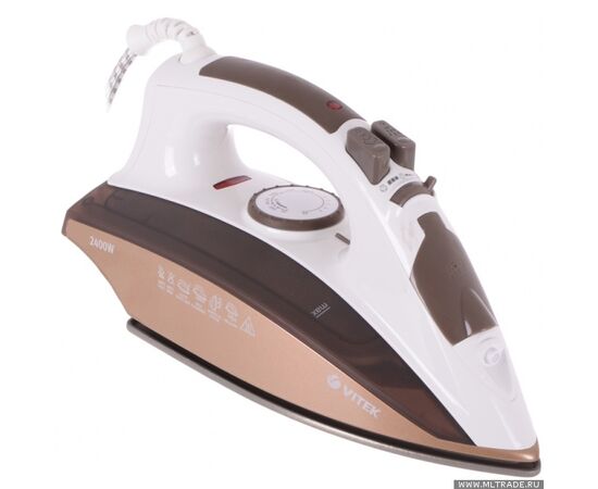  Утюг Vitek VT-1209 2400Вт коричневый 