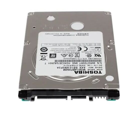  HDD 2,5" 500GB 5400rpm SATA3 8MB Toshiba Mobile (MQ01ABF050M) 7 mm 