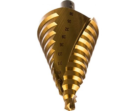  Ступенчатое сверло Gigant GSD 11051 6-38мм, 12 ступений 