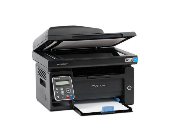  Pantum M6550NW, МФУ Wi-Fi, автоподатчик, A4, лазерный, ч.б. , 22 стр/мин, 1200 x 1200 dpi, 128Мб RAM, лоток 150 стр, USB/LAN, Черный 