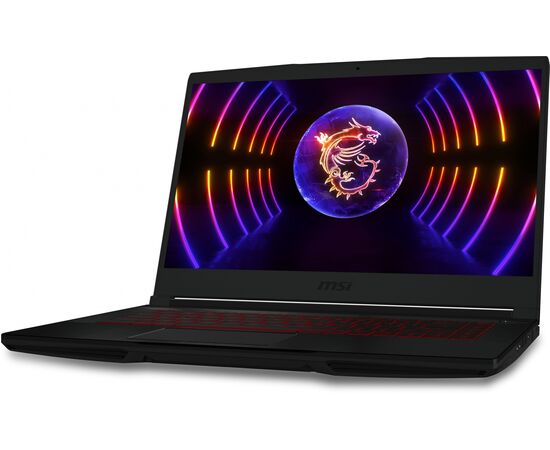  Ноутбук MSI GF63 Thin 12UCX-1037XRU Core i5 12450H 16Gb SSD256Gb NVIDIA GeForce RTX 2050 4Gb 15.6" IPS FHD (1920x1080) Free DOS black WiFi BT Cam (9S7-16R821-1037) 