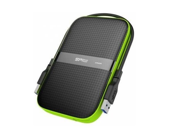  Внешний HDD  Siliсon Power  2 TB  A60 антиудар (122 см), чёрный, 2.5", USB 3.0 