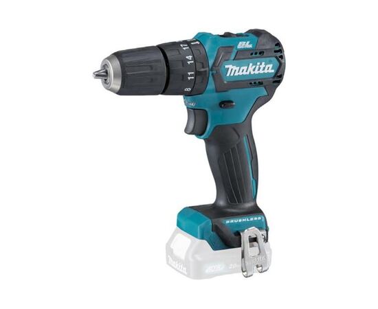  Дрель аккумуляторная ударная Makita HP332DZ 10.8 В/БЗП 10мм/2скор/35 нм/1,1кг/Li-ion/без аккумулятора без зарядного устройства 
