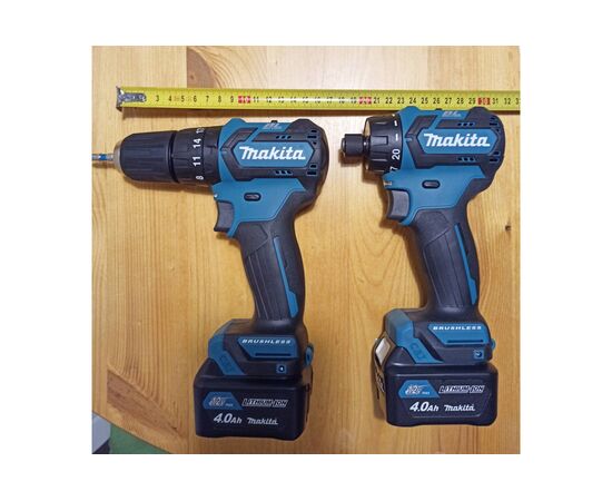  Дрель аккумуляторная ударная Makita HP332DZ 10.8 В/БЗП 10мм/2скор/35 нм/1,1кг/Li-ion/без аккумулятора без зарядного устройства 
