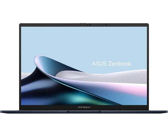  Ноутбук Asus Zenbook 14 UX3405MA-QD489 (90NB11R1-M00ST0) Core Ultra 5 125H 16Gb SSD1Tb Intel Arc 14" OLED FHD+ (1920x1200) noOS blue Bag 