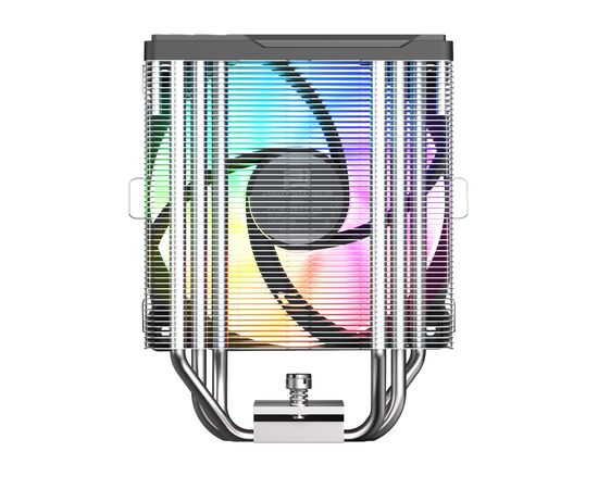  Кулер PentaWave PC-Z03E SRB ARGB LGA115X/1200/1700/AM4/AM5 (TDP 205W, 1*120mm ARGB PWM Fan, 3 тепловые трубки 6мм, 600-1750RPM) 