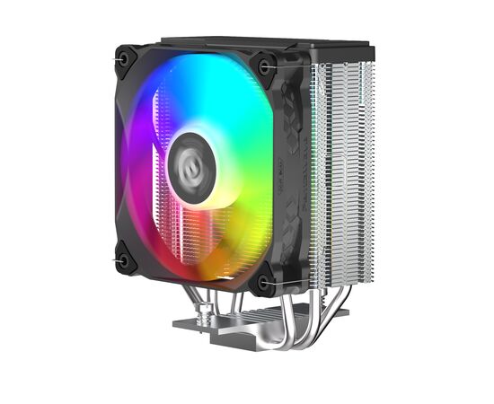  Кулер PentaWave PC-Z03E SRB ARGB LGA115X/1200/1700/AM4/AM5 (TDP 205W, 1*120mm ARGB PWM Fan, 3 тепловые трубки 6мм, 600-1750RPM) 