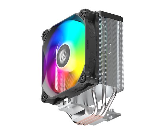  Кулер PentaWave PC-Z03E SRB ARGB LGA115X/1200/1700/AM4/AM5 (TDP 205W, 1*120mm ARGB PWM Fan, 3 тепловые трубки 6мм, 600-1750RPM) 