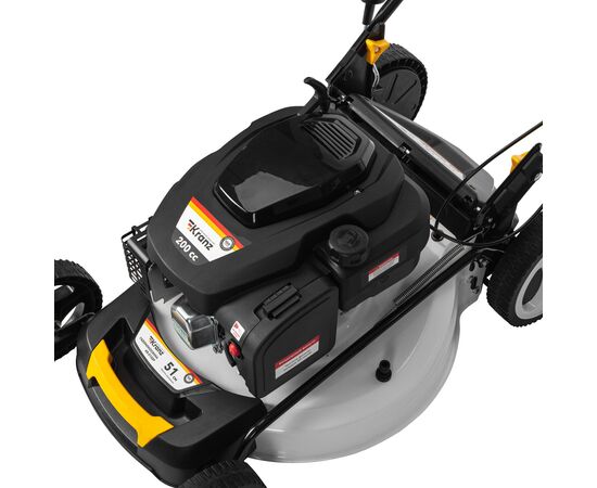  Газонокосилка бензиновая Kranz KR-510SP KR-16-1232 самоходная, 200см3, 51см 