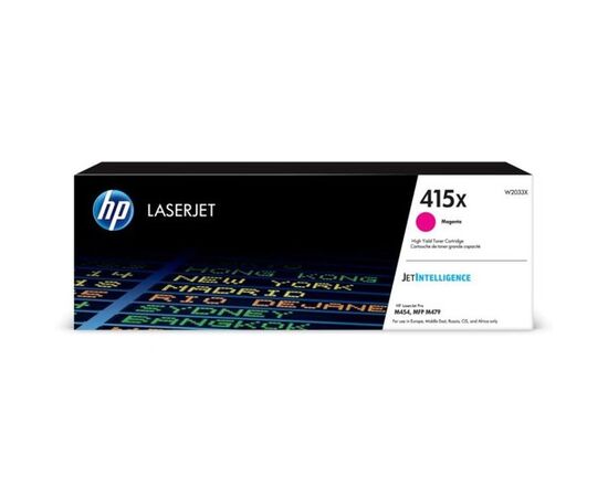 Картридж HP 415X лазерный повышенной емкости пурпурный (6000 стр) 