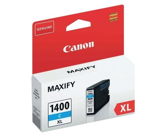  Картридж PGI-1400XL C для MAXIFY Canon МВ2040 и МВ2340. Голубой. 900 страниц. 