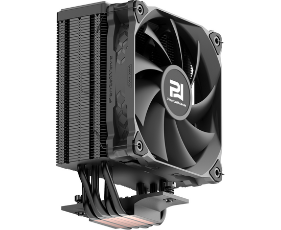  Кулер PentaWave PC-Z05E BK LGA115X/1200/1700/AM4/AM5 (TDP 235W, 1*120mm PWM Fan, 5 тепловых трубок 6мм, 600-1850RPM, 12-32,6dBa) 