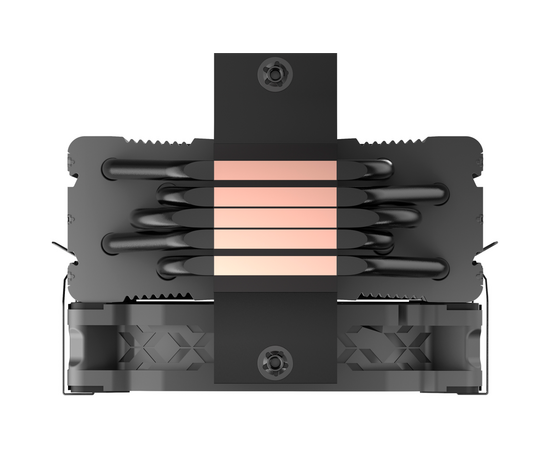  Кулер PentaWave PC-Z05E BK LGA115X/1200/1700/AM4/AM5 (TDP 235W, 1*120mm PWM Fan, 5 тепловых трубок 6мм, 600-1850RPM, 12-32,6dBa) 