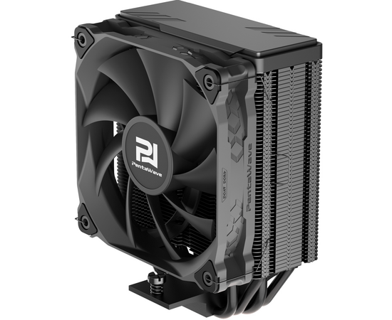  Кулер PentaWave PC-Z05E BK LGA115X/1200/1700/AM4/AM5 (TDP 235W, 1*120mm PWM Fan, 5 тепловых трубок 6мм, 600-1850RPM, 12-32,6dBa) 