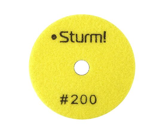  Круг шлифовальный Sturm! 9012-D100-200 гибкий (100 мм, P200, сухое шлиф., 1 шт.) 
