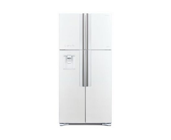  Холодильник Hitachi R-W660PUC7 GPW белое стекло 