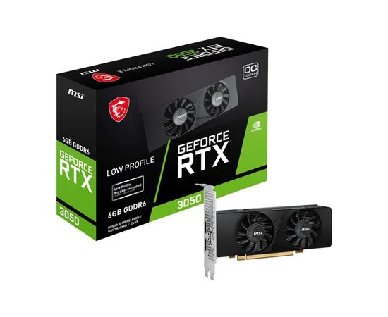  Видеокарта MSI GeForce RTX 3050 6G (RTX 3050 LP 6G OC) 