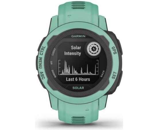  Smart-часы Garmin Instinct 2S Solar Tactical 010-02564-02, 20мм, 1.3", мятный/черный/мятный 