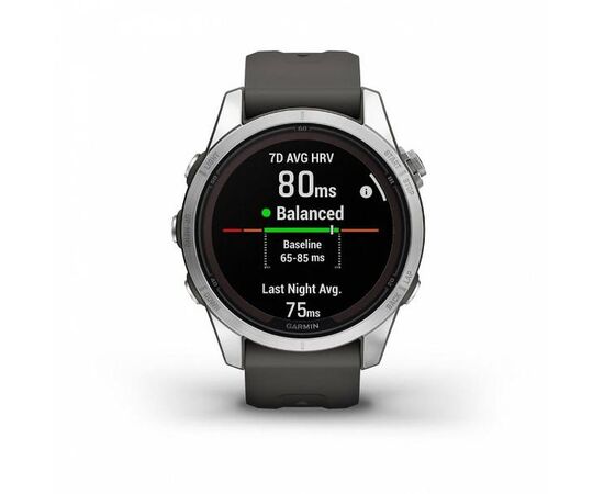  Smart-часы Garmin Fenix 7S Pro 010-02776-00, 30.4мм, 1.2", графитовый/серебристый 