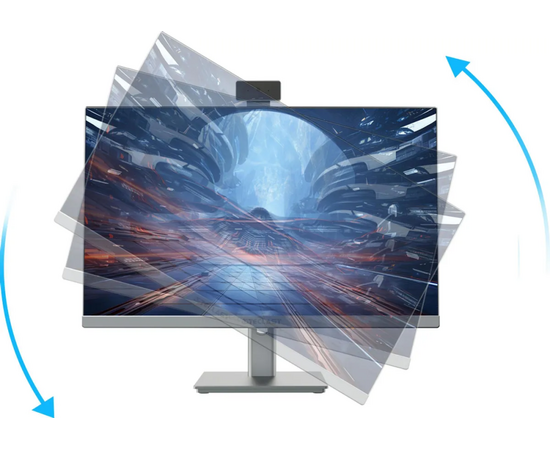  Моноблок Teclast V24 Air (V24 AIR 1210016G512KRU) 23.8" Full HD i3 12100 (3.3) 16Gb SSD512Gb UHDG 730 Windows 11 Pro GbitEth WiFi 120W серый 
