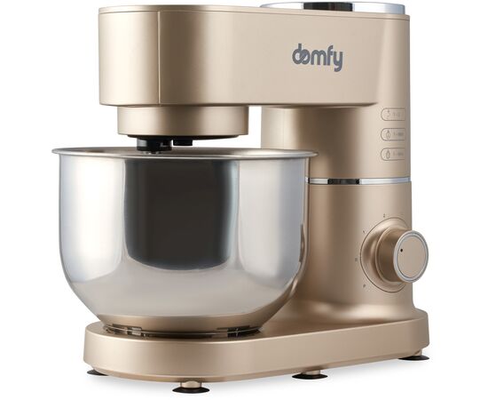  Миксер планетарный Domfy DSC-KM301 1200Вт золотистый 
