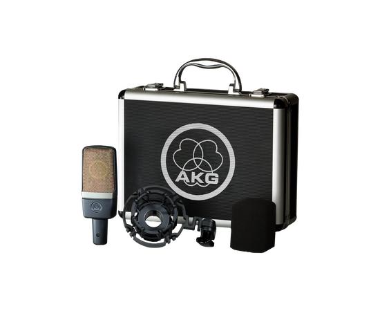  Микрофон AKG C214 черный 
